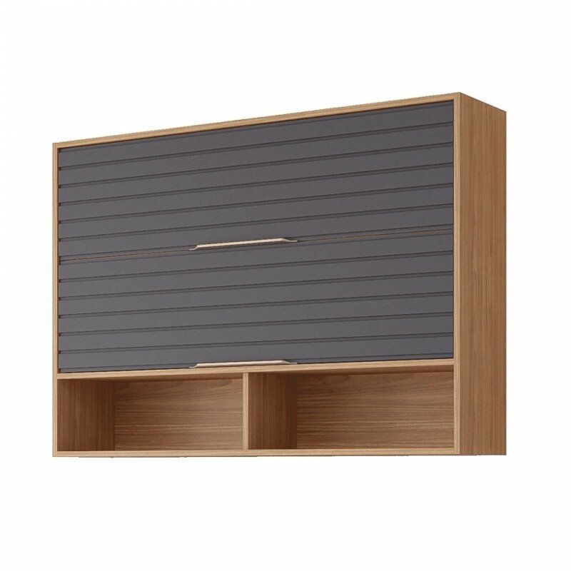 Armario Aereo Esplendida 120cm MGM Freijo/  Titanium