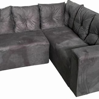 Sofa Madri Almofadas Soltas Cor Cinza : Variação de tonalidade: