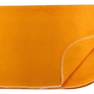 Flanela Luxo 38CmX58Cm Cor Laranja