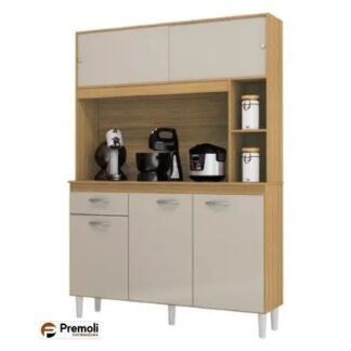Kit Duda 120 cm Damasco Off White Poquema