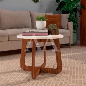 MESA CENTRO ARTELY JASMIN OFF WHITE/CEDRO