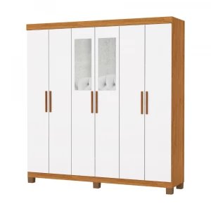 ROUPEIRO 6P. ABRIR 2G CARIOCA RECIFE GOLD C/ESP E C/PE CINAMOMO/BRANCO