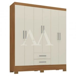 ROUPEIRO 6P. ABRIR 2G RODIAL NATAL CINAMOMO/OFF WHITE 51GR6223
