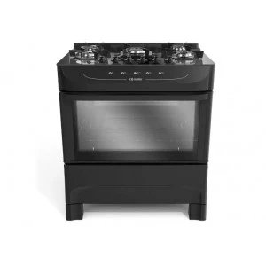 FOGAO 5B MUELLER MFV5BB MESA VIDRO PRETO