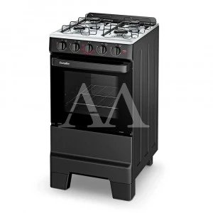 FOGAO 4B ESMALTEC IDEAL POP 4120 PRETO