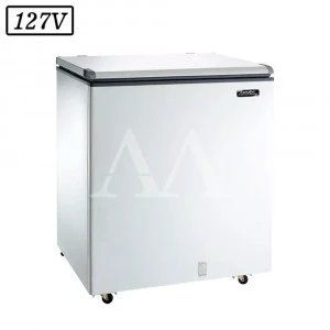 FREEZER CONSERVADOR ESMALTEC ECH250 HORIZONTAL 230L 127V BRANCO