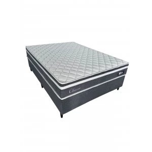CJ BASE BOX/COLCHAO 138X188X66 DESIGN CHARM MOLAS ENSACADAS BOUCLE CHUMBO