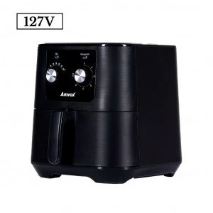 FRITADEIRA 7L AMVOX AIR FRYER ANALOGICA ARF1255 1700W 110V INOX/PRETA