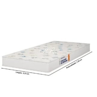 Colchão Berço Padrão Americano 70X130X09 D18 – Plumatex