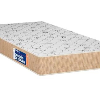 Colchão D33 Top Line  Solteiro 88x188x14  100%  ESPUMA Plumatex