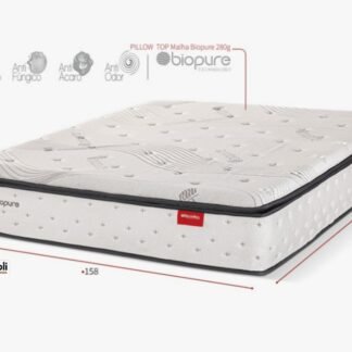 Colchão D45  Premium Biopure  Queen 158x198x30 Até 150kg Reconflex