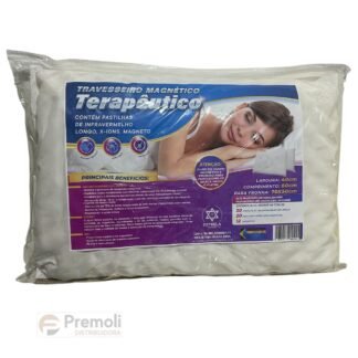 Travesseiro Magnético Terapêutico Contém Pastilhas De Infrevermelho  40cmx60cm