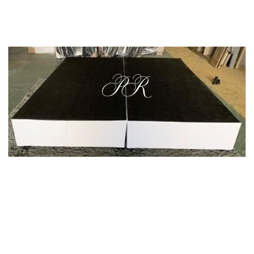 Base 138x188x30 Bipartido Casal Em Corino Cor Branco