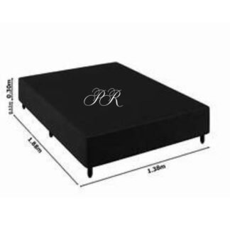 Base Universal Casal Smart Black (138x188x30) – Plumatex