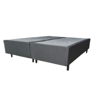 Base Velvet 158X198X30  Cor Black   PLUMATEX