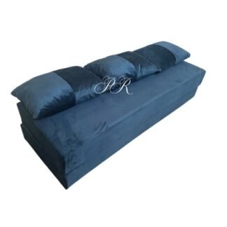 Bicama Suede veludo Premoli cor azul Claro Podem ter variações de tonalidade