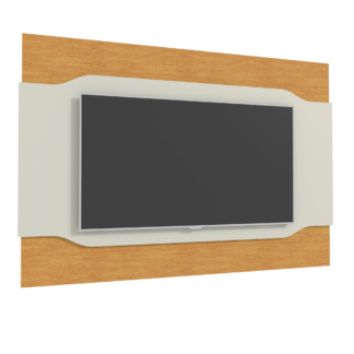 Painel Saveli 1.36 Tv 46  Cor Freijo /Off  Avelan Moveis
